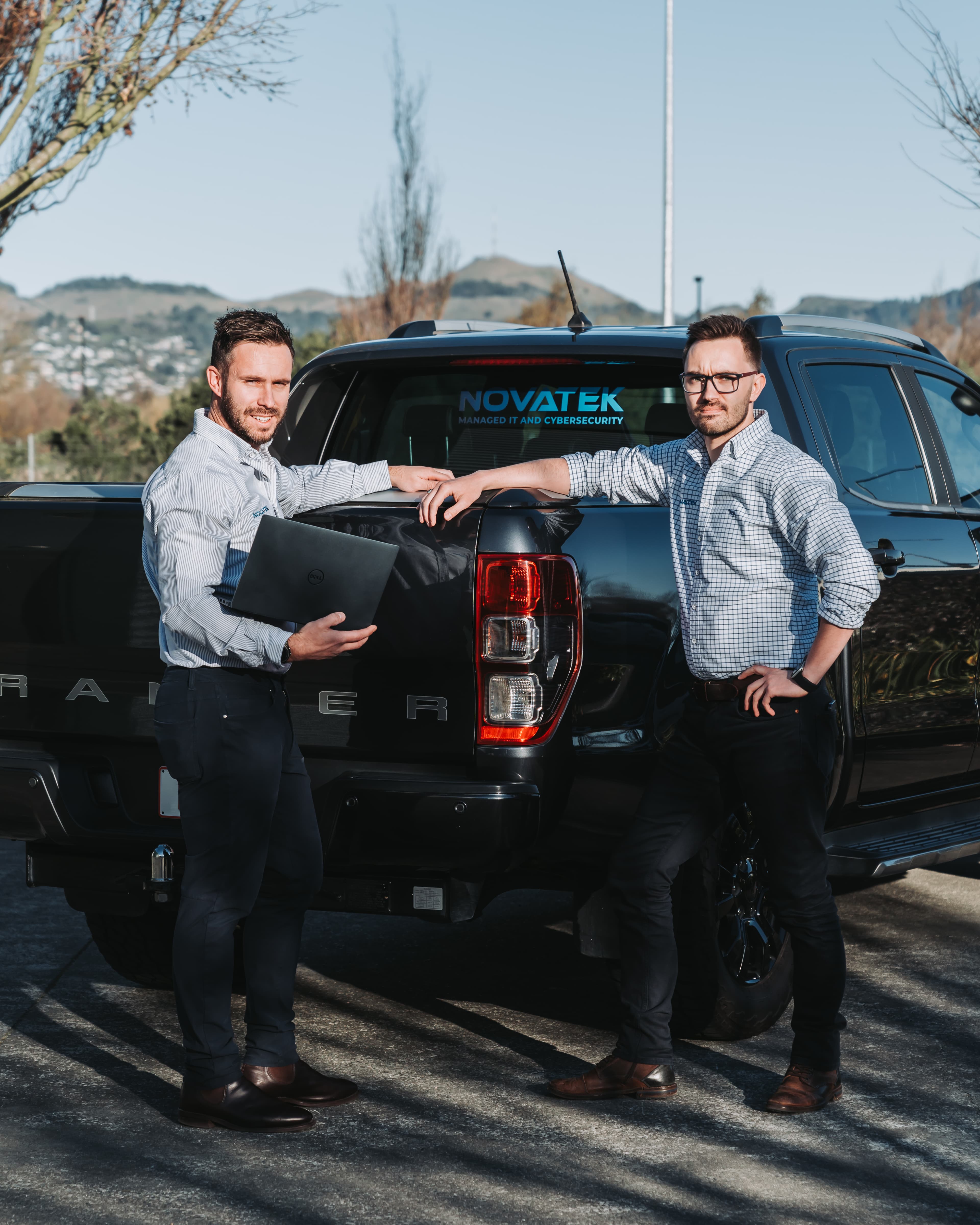 Mike and Brandon — Novatek leadership